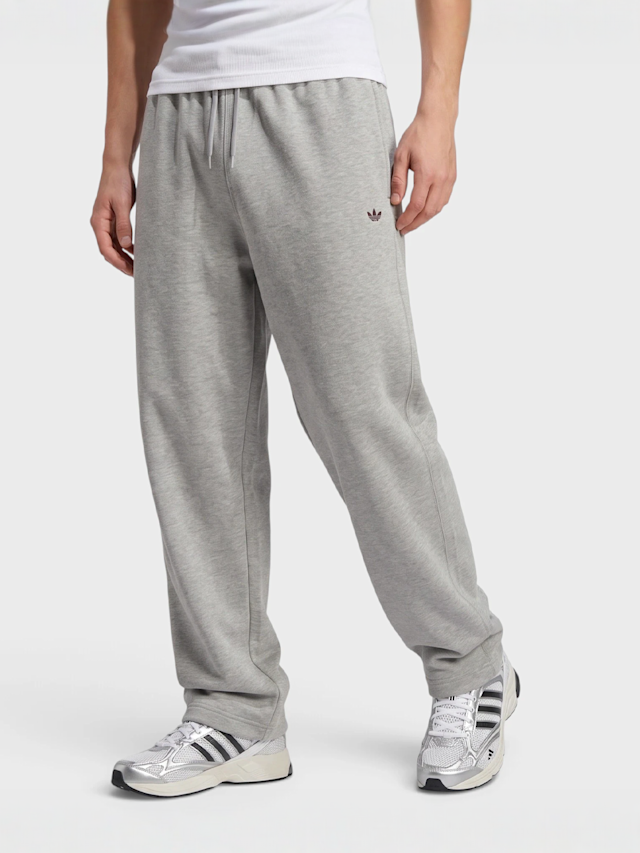 adidas Originals, Trefoil Essentials Baggy Open Hem Pants, grey, Image 1 of 4