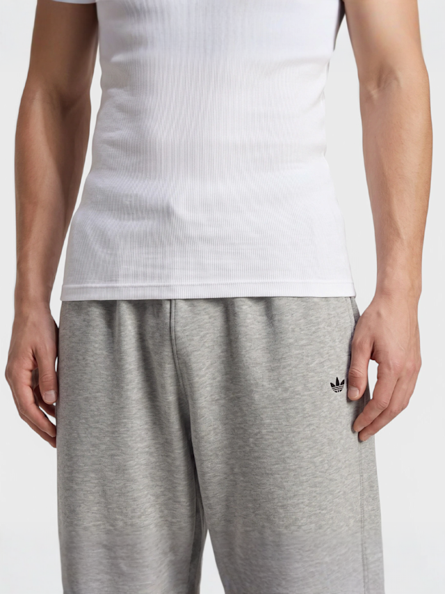 adidas Originals, Trefoil Essentials Baggy Open Hem Pants, grey, Image 3 of 4