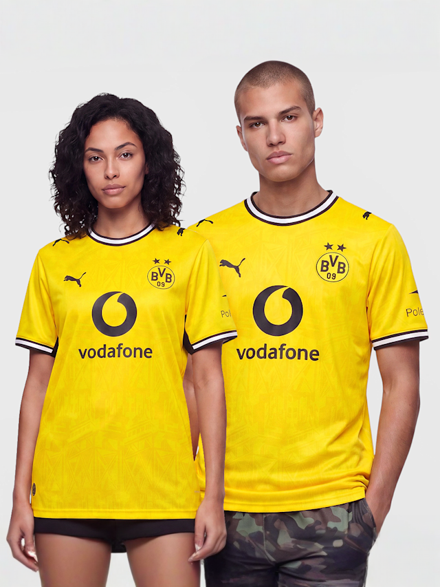 PUMA, BVB Heimtrikot 26-27, yellow, Image 1 of 4