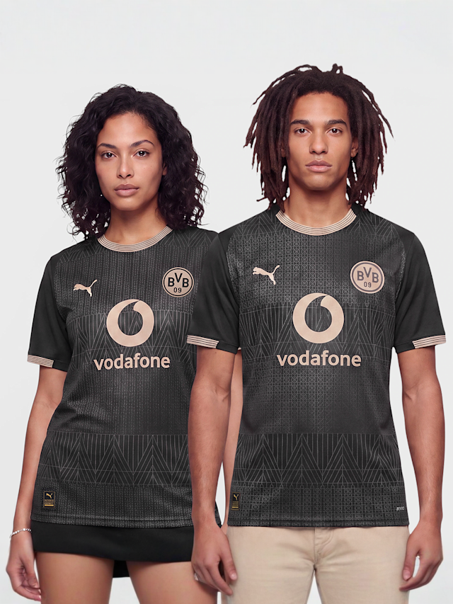 PUMA, BVB Sondertrikot 100 Jahre Rote Erde, black, Image 1 of 3