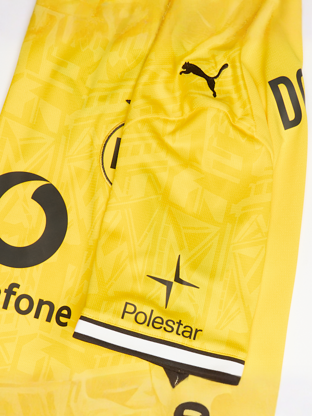 PUMA, Home Jersey Kids, yellow, Image 4 of 7