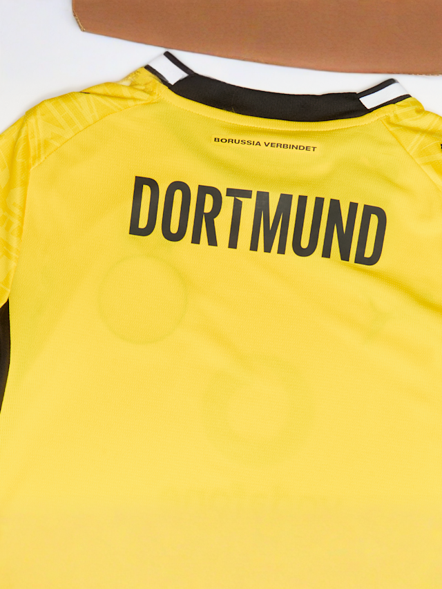 PUMA, Home Jersey Kids, yellow, Image 5 of 7