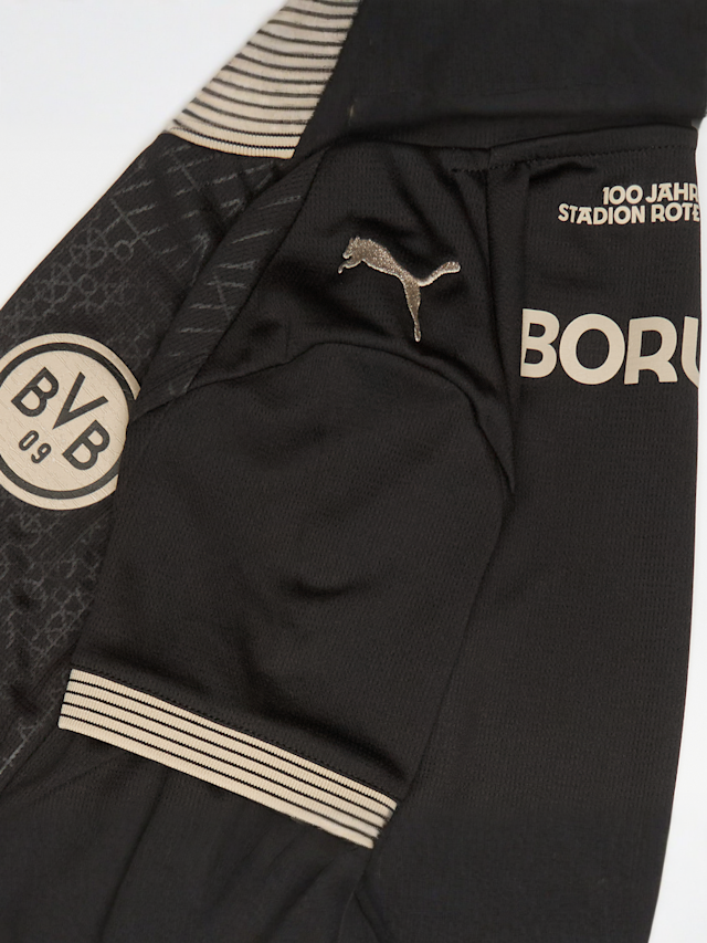 PUMA, BVB Sondertrikot 100 Jahre Rote Erde Kinder, black, Image 6 of 7