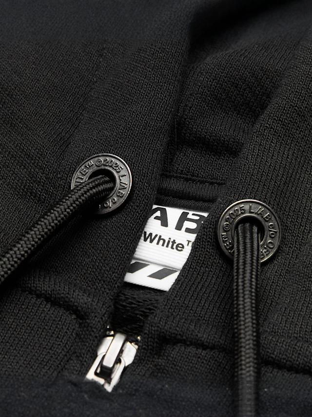 Off-White, Graffit Full Zip Hoodie, black, Image 3 of 6