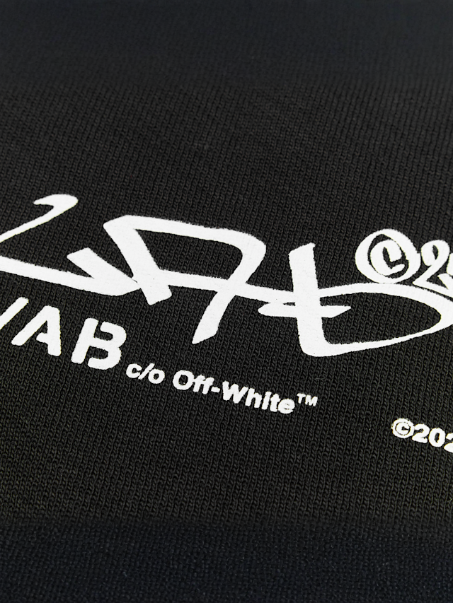Off-White, Graffit Full Zip Hoodie, black, Image 4 of 6