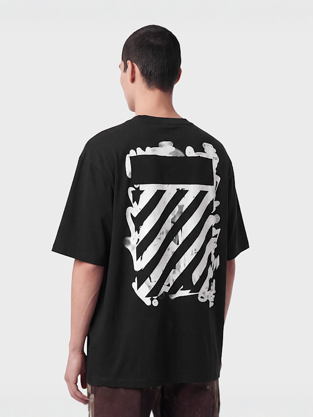 Off-White, Graffiti Tee, black, Image 2 of 4