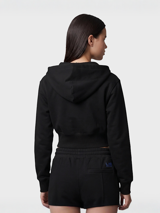 Off-White, crop boxy jacket black night, Undefined Color, Image 2 of 5