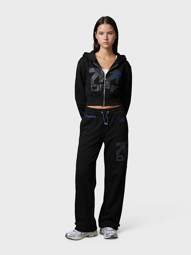 Off-White, Crop Boxy Jacket, black, Image 5 of 5