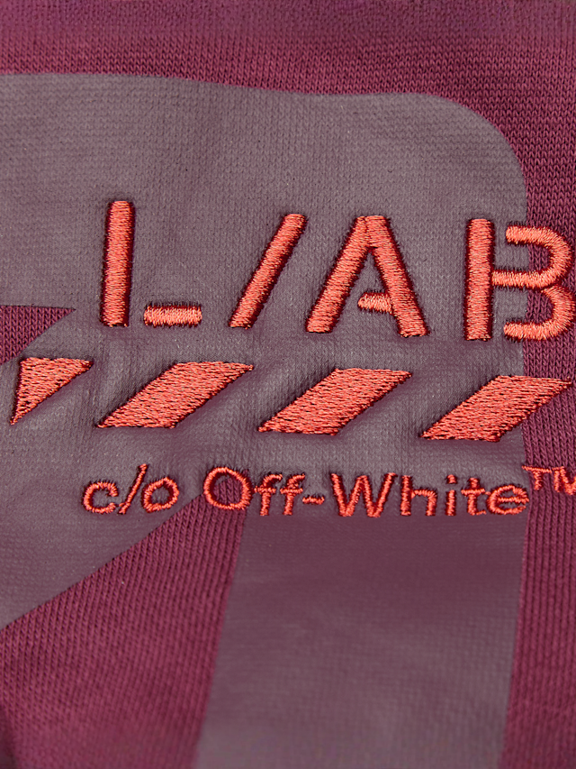 Off-White, crop boxy jacket burgundy, Undefined Color, Image 4 of 5