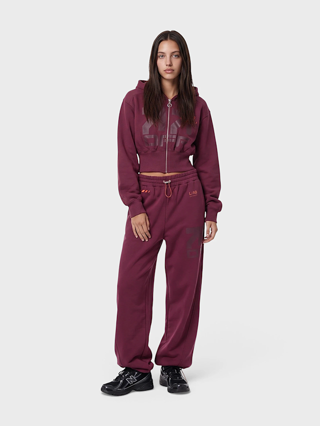 Off-White, bungee sweatpants burgundy, brown, Image 9 of 9