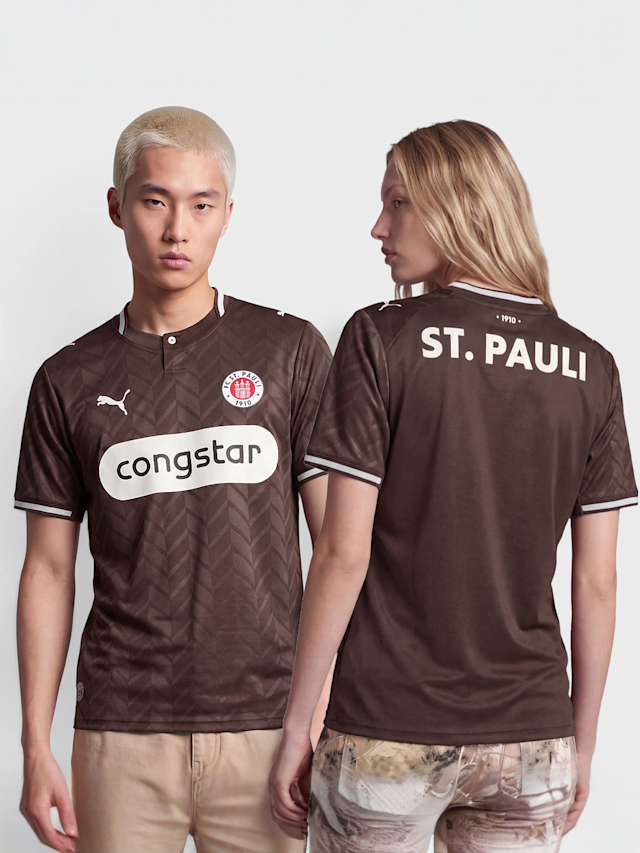 PUMA, FC St. Pauli 26/27 Home Jersey, brown, Image 1 of 3