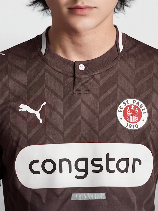 PUMA, FC St. Pauli 26/27 Home Jersey, brown, Image 2 of 3