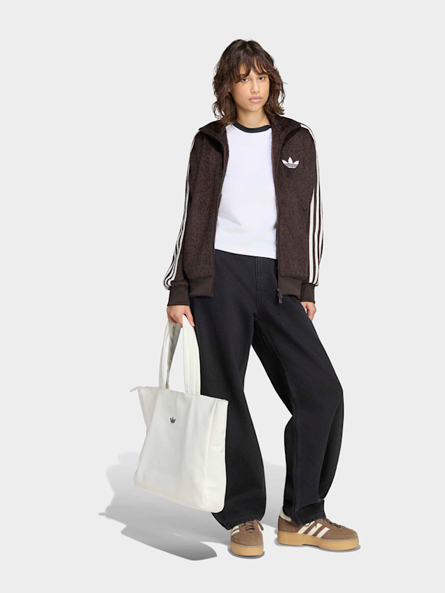 adidas Originals, Mohair Firebird Loose Track Top, brown, Image 5 of 5