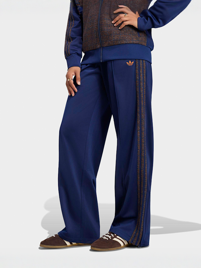 adidas Originals, Firebird Check Trackpant, blue, Image 1 of 5