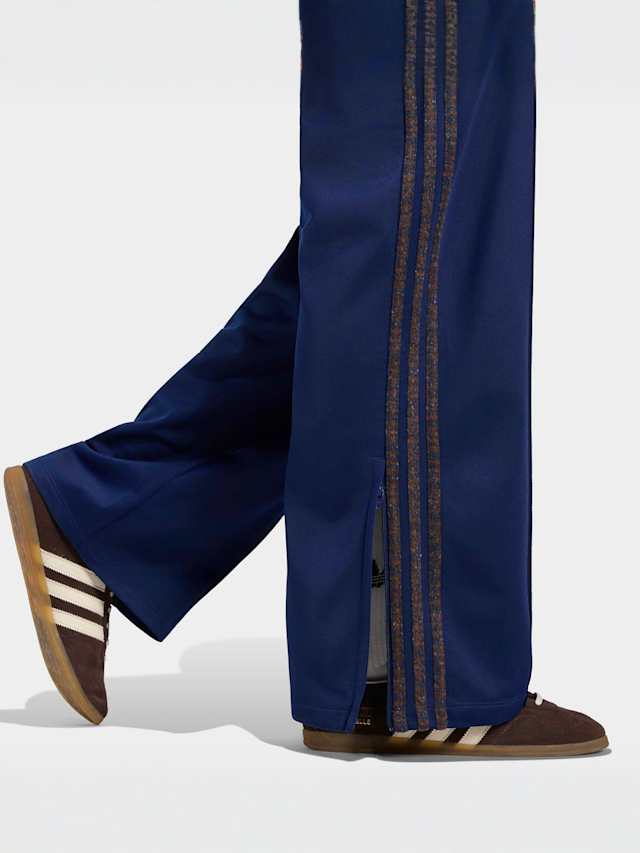 adidas Originals, Firebird Check Trackpant, blue, Image 4 of 5