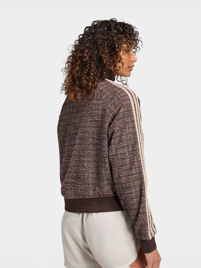 adidas Originals, Boucle Vintage Tracktop, brown, Image 2 of 5