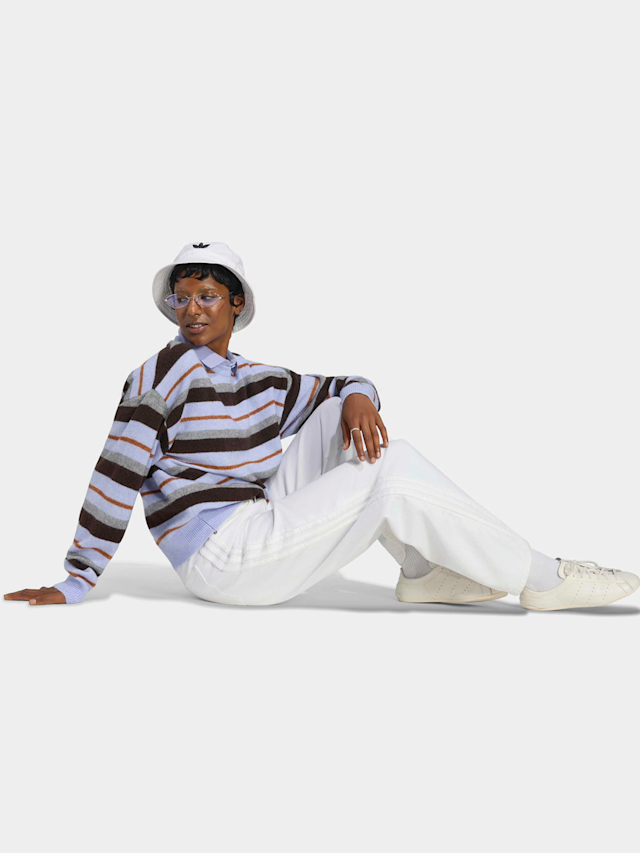 adidas Originals, Knit Stripes Essential Crew, multi-colour, Image 4 of 4