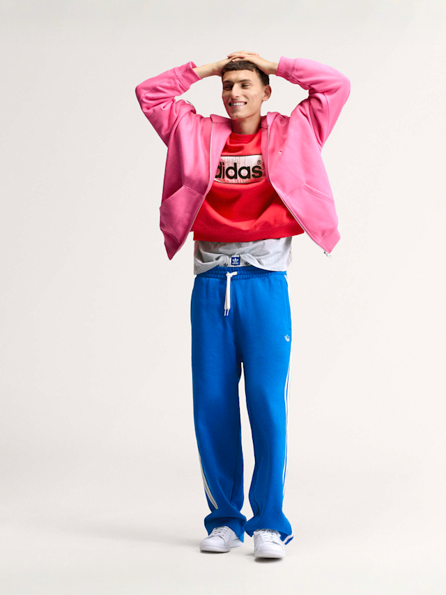 adidas Originals, adiSignature NY Crewneck Sweatshirt, Red, Image 4 of 4