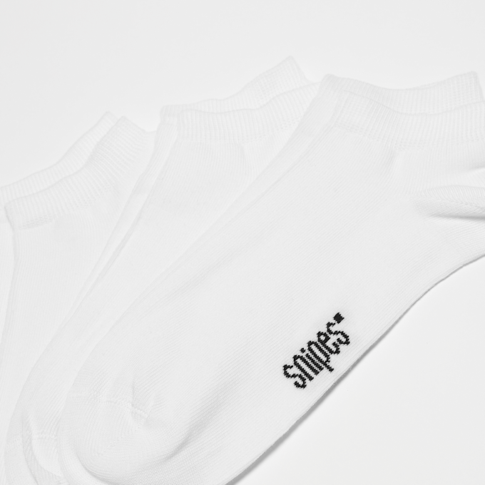 SNIPES 3 PACK - No Show blanco 1712 2