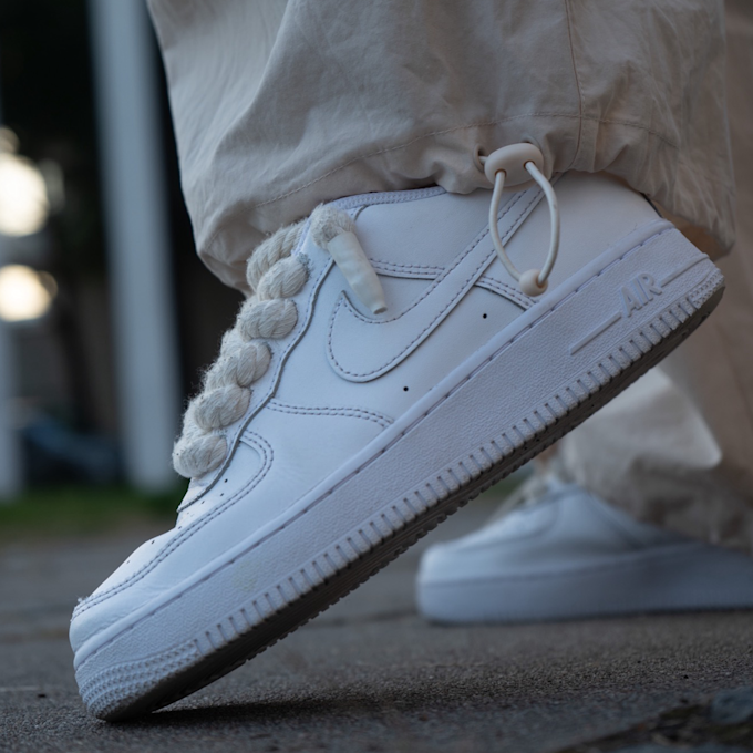 Nike Air Force 1 (GS) blanc 1740 6
