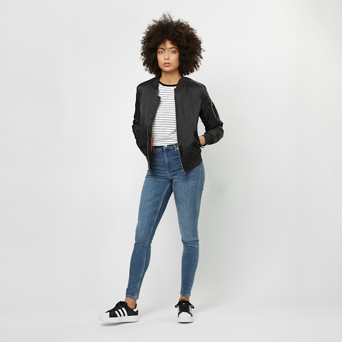 Urban Classics Basic Bomber noir 47547 4