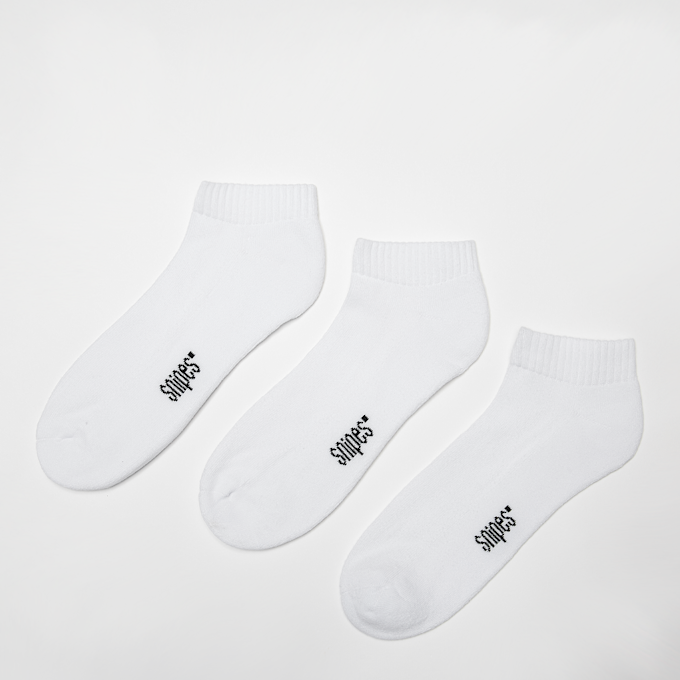 SNIPES 3 PACK - LoCut Socks weiß 1798 1