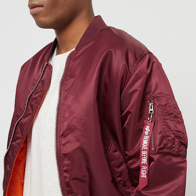 Alpha Industries MA-1 rojo 1835 4