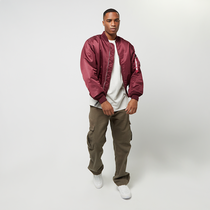 Alpha Industries MA-1 rojo 1835 9