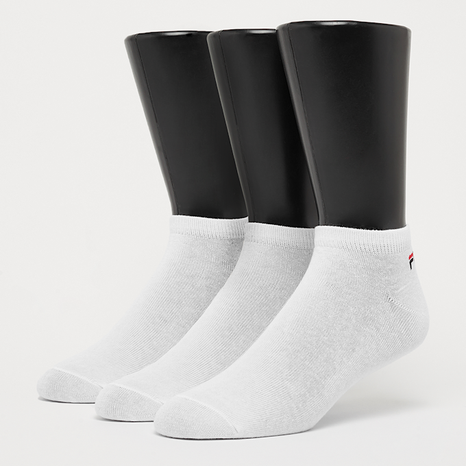 FILA 3 PACK - Invisible Socks biały 1866 1