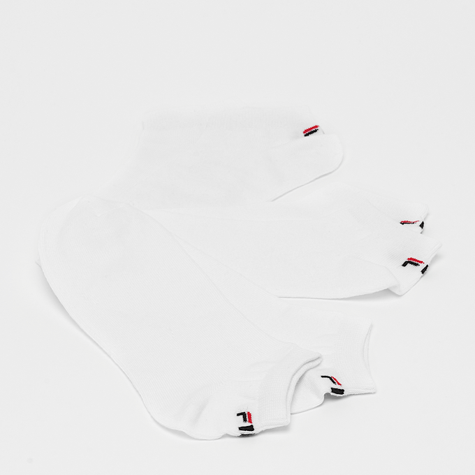 FILA 3 PACK - Invisible Socks biały 1866 2