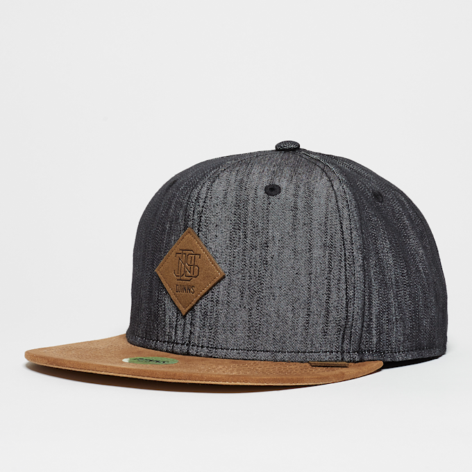 DJINNS Snapback-Cap 6 Panel Linen nero 1869 1