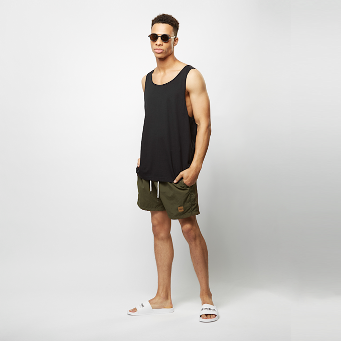 Urban Classics Block Swim Shorts zelena 41398 5