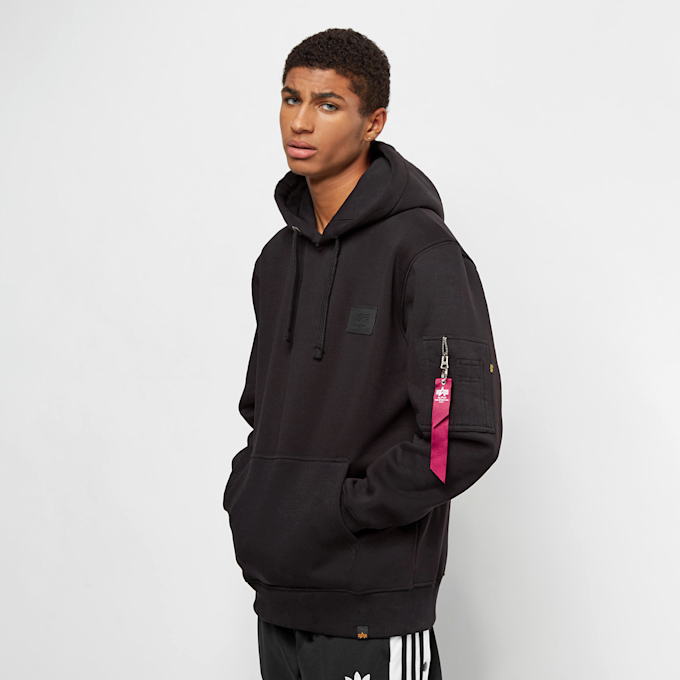 Alpha Industries Back Print negro 1939 1