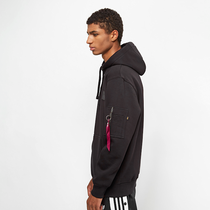Alpha Industries Back Print noir 1939 2
