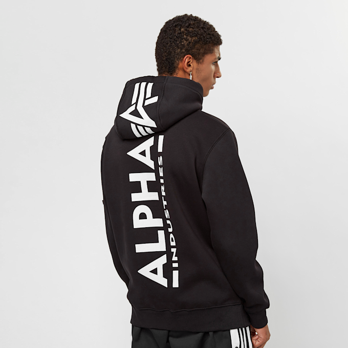 Alpha Industries Back Print noir 1939 3