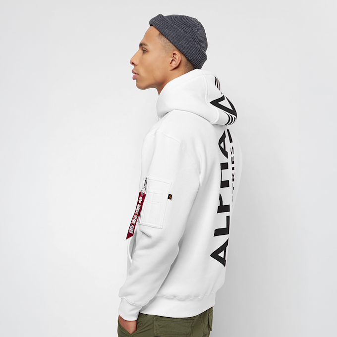 Alpha Industries Back Print blanco 1940 2