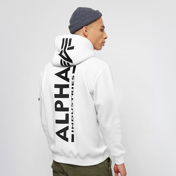 Alpha Industries Back Print blanco 1940 3