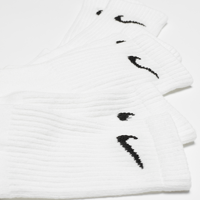 Nike 3 PACK - Everyday Cushioned Training Crew Socks blanc 1973 2