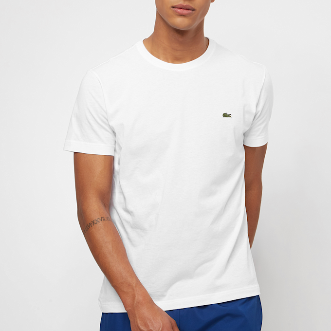 Lacoste Short Sleeved Crew Neck blanc 2000 5