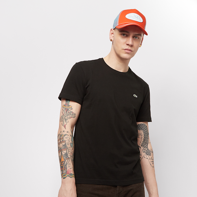 Lacoste Short Sleeved Crew Neck noir 2002 2