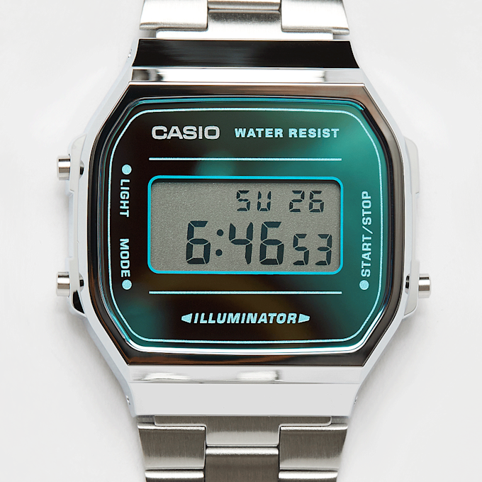 CASIO A168WEM-2EF zilver 92557 1