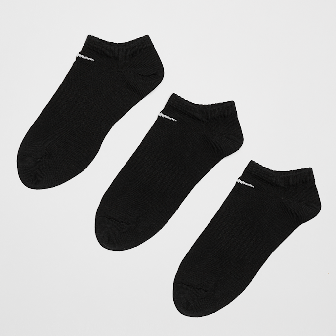 Nike 3 PACK - Everyday Lightweight Training No-Show Socks crna 90 1