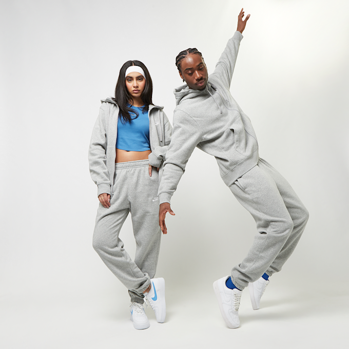 Nike Club Hoodie Full Zip grijs 254 4