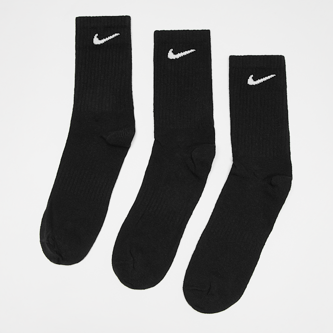 Nike 3 PACK - Sportswear Everyday Essential Crew Socks noir 256 1