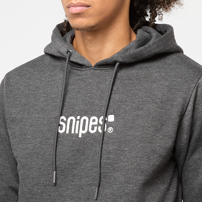 SNIPES Small Basic Logo Hoodie cinzento 259 3