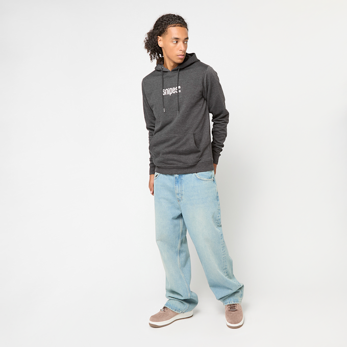 SNIPES Small Basic Logo Hoodie cinzento 259 5