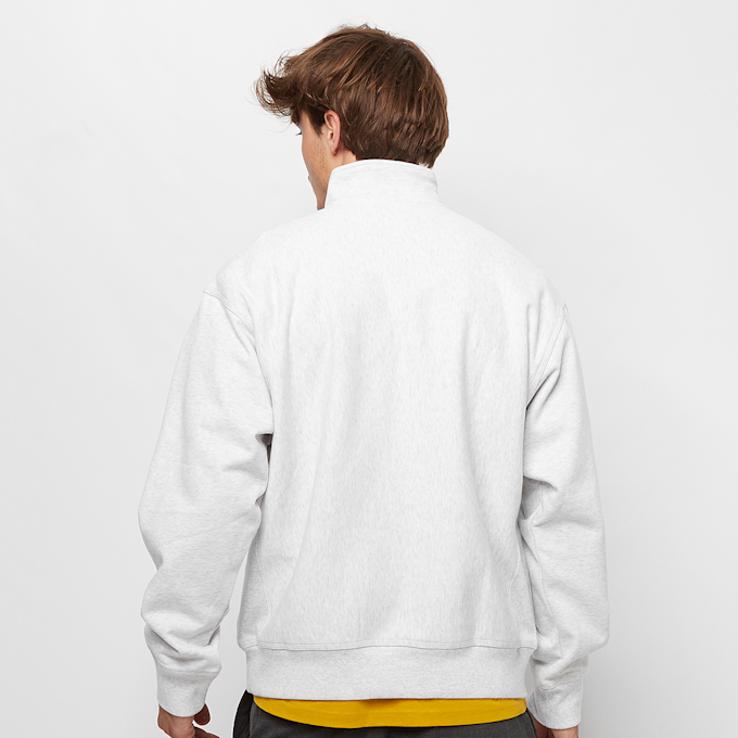 Carhartt WIP Half Zip American Script gris 333 3