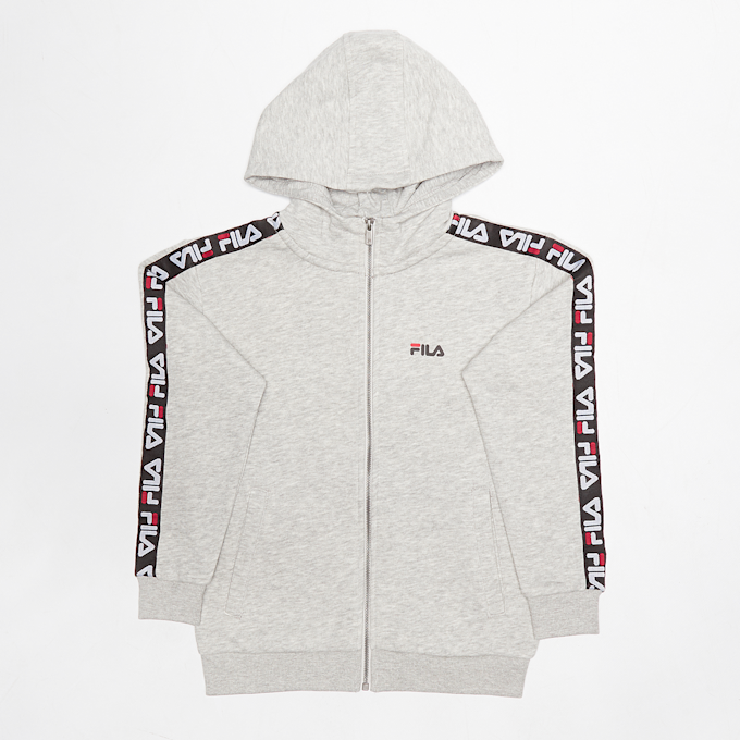 FILA FILA UL KIDS ADARA zip jacket light grey melange grau 46646 1