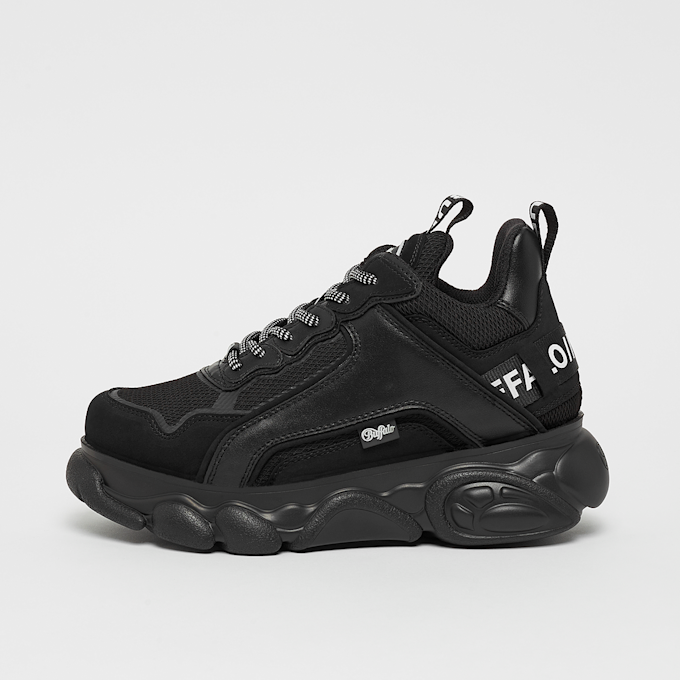 Buffalo CLD CHAI  - VEGAN NUBUCK/NAPPA - KHAKI/BLACK noir 377 1