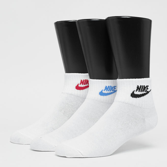 Nike 3 PACK - Everyday Essential Ankle Socks blanco 389 1
